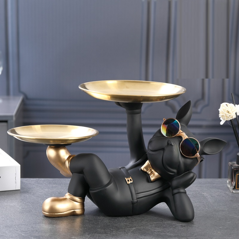 Double-Tier Decorative Tray