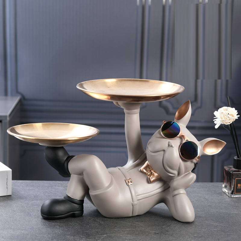 Double-Tier Decorative Tray