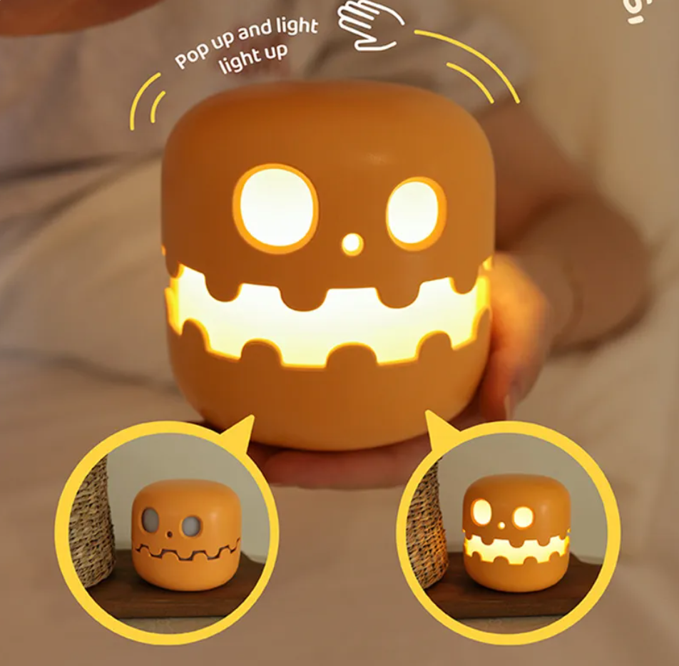 Cozy Pumpkin Glow Night Light