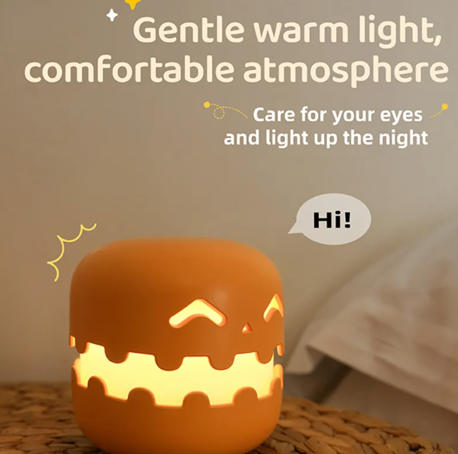 Cozy Pumpkin Glow Night Light