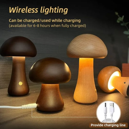 Amorha Glow Mushroom Lamp