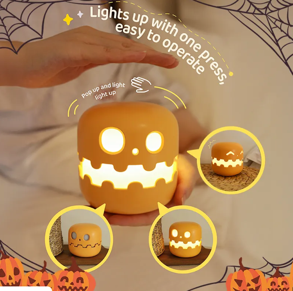 Cozy Pumpkin Glow Night Light