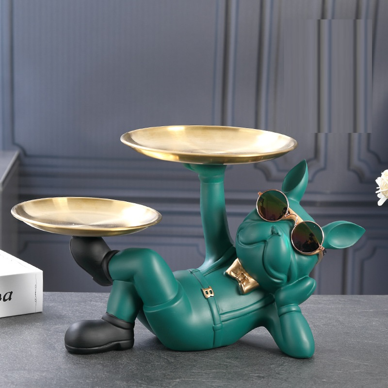 Double-Tier Decorative Tray