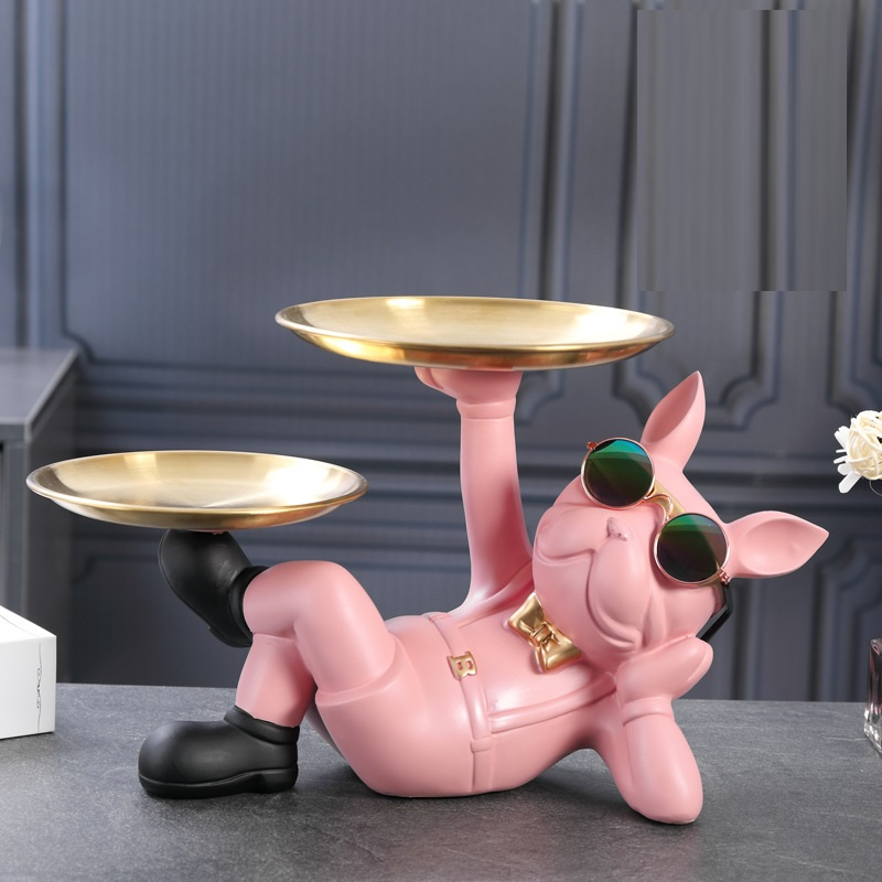 Double-Tier Decorative Tray