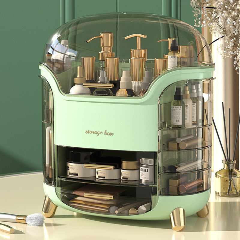 Luxe Transparent Makeup Organizer