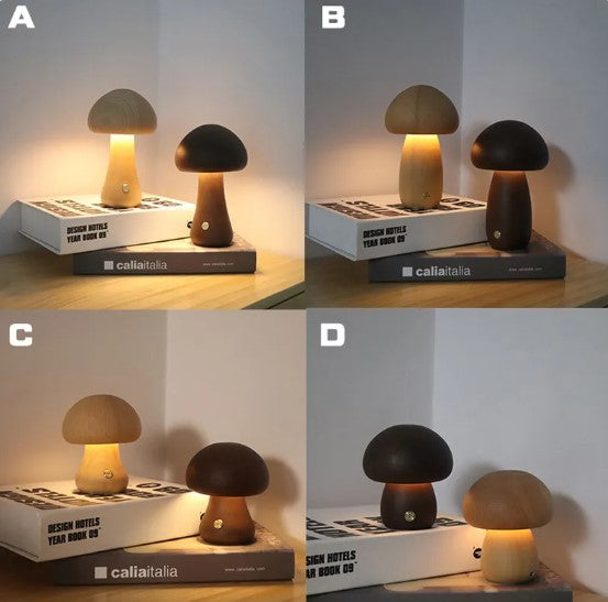 Amorha Glow Mushroom Lamp