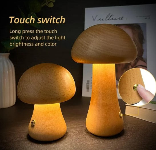 Amorha Glow Mushroom Lamp