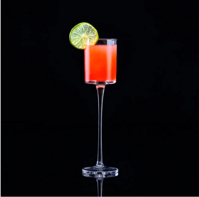 Japanese Crystal Highball Cocktail Glass Set