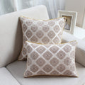 Chenille Jacquard Decorative Throw Pillow