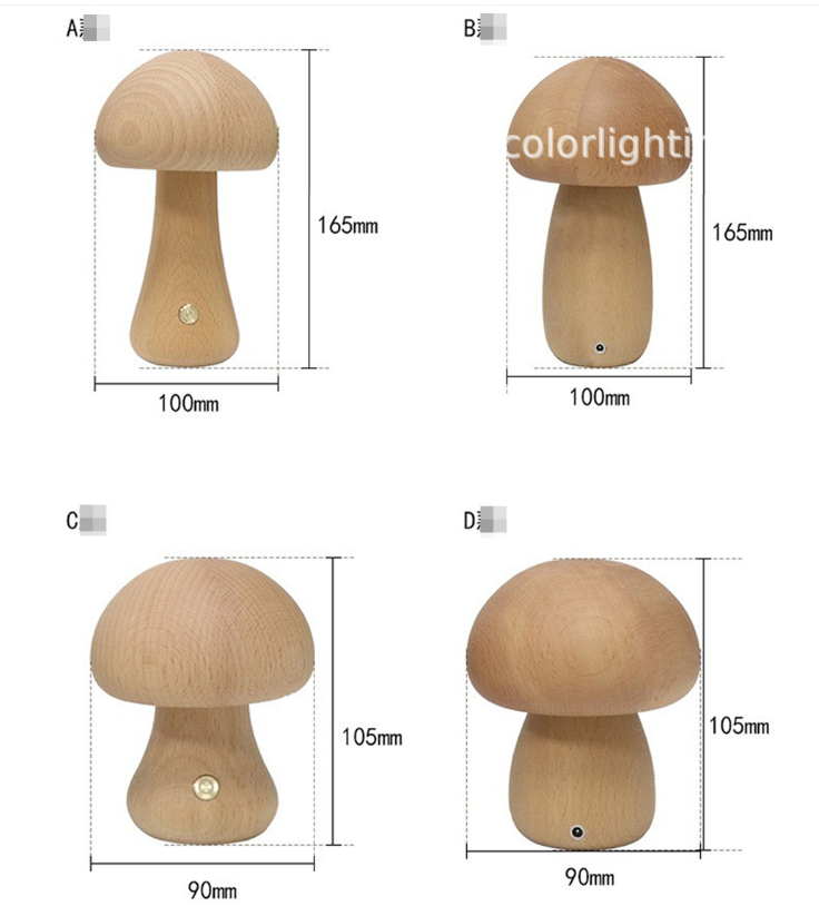 Amorha Glow Mushroom Lamp